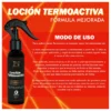 MODO DE USO Loción Termoactiva