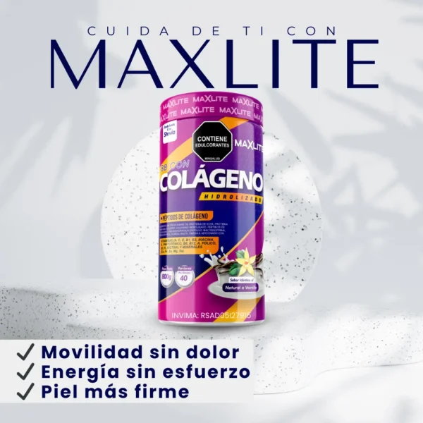 Colágeno Hidrolizado MaxLite 800 gr